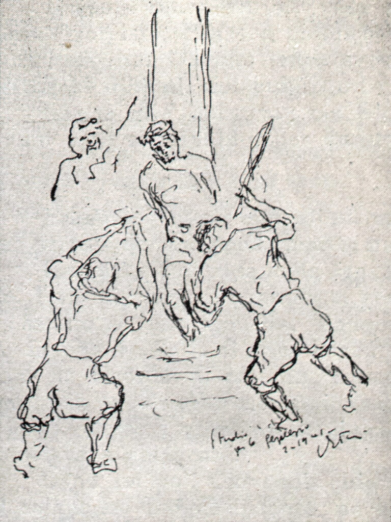 [Studio per una flagellazione]