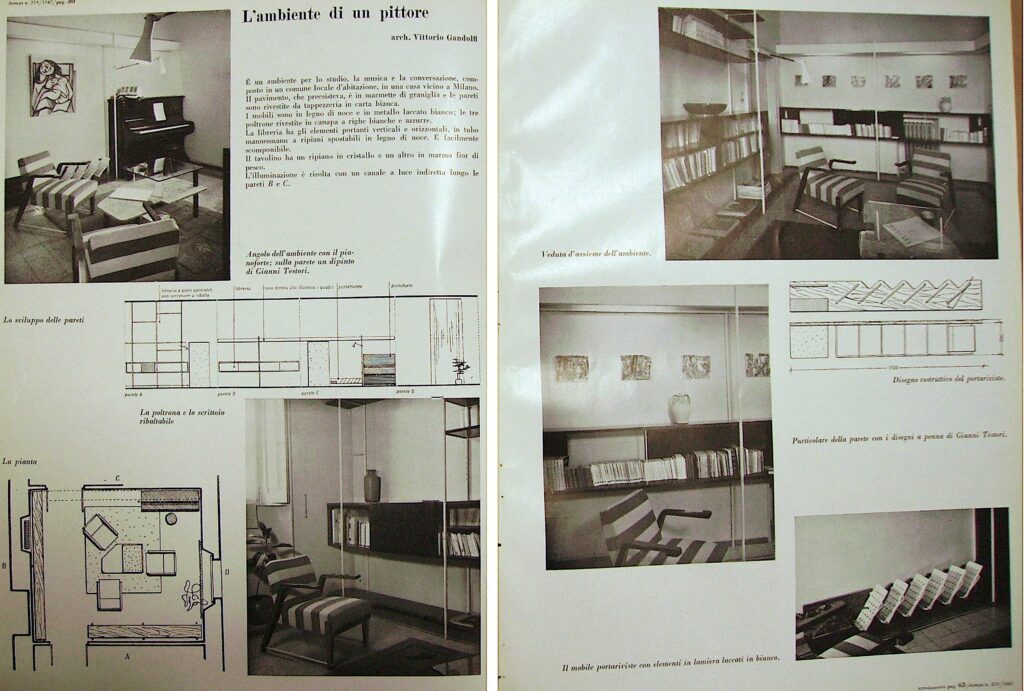 l'ambiente di un pittore