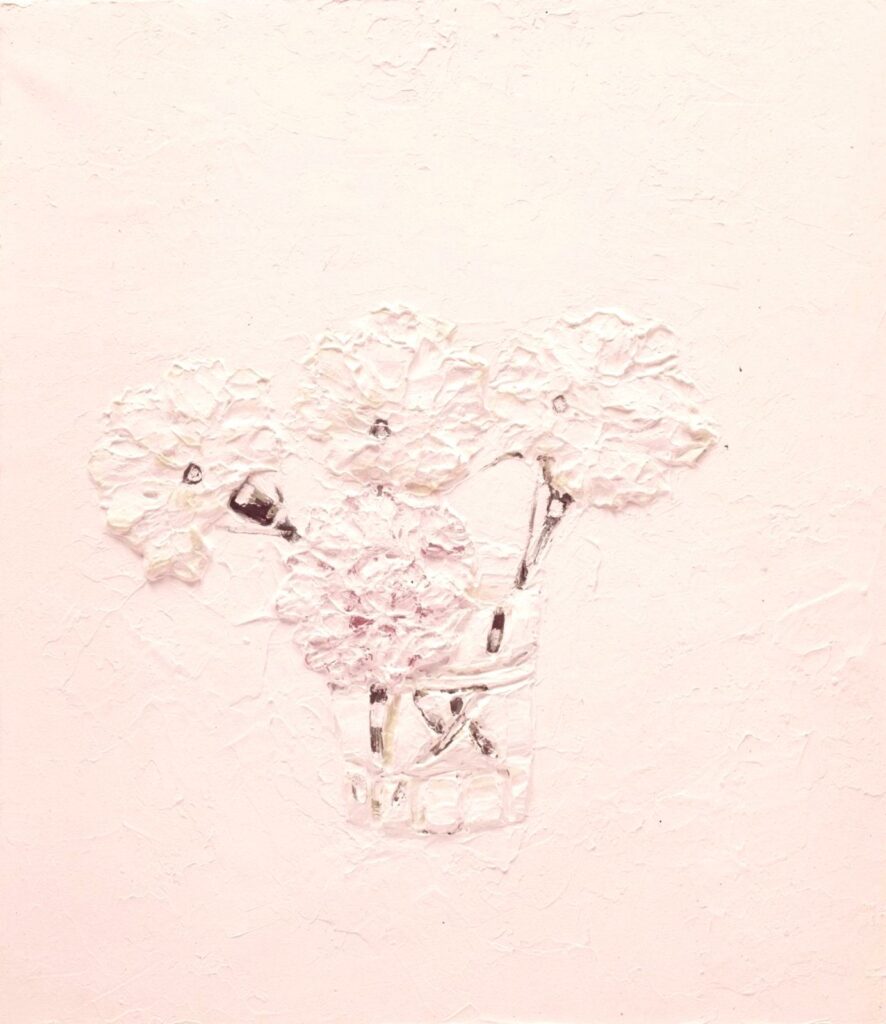 garofani nel bicchiere