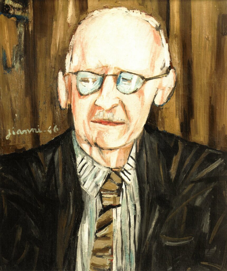 ritratto dello zio Giacomo Testori