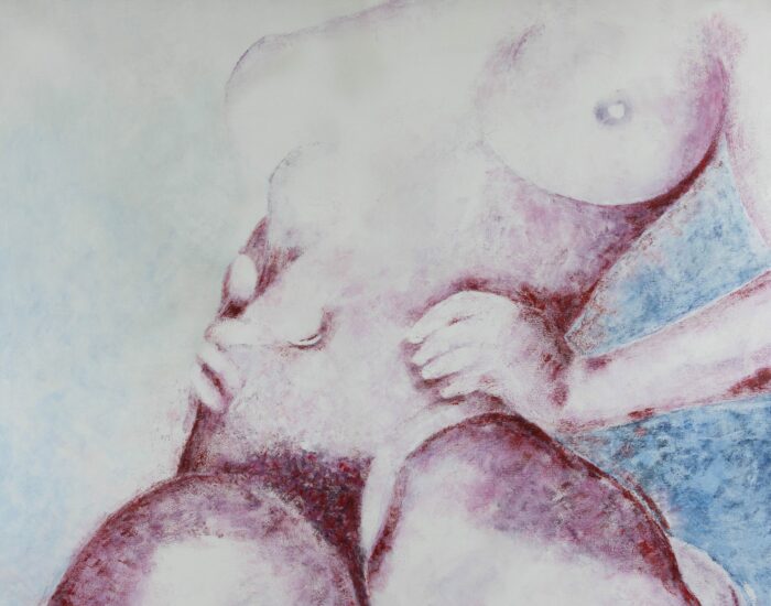 1973.OGP.016 Nudo, acrilico su tela