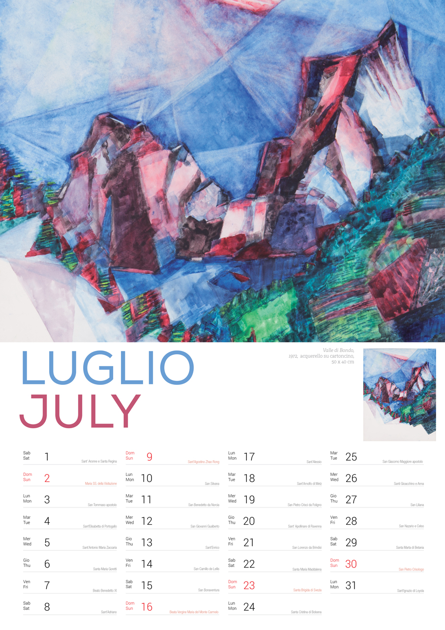 Calendario luglio