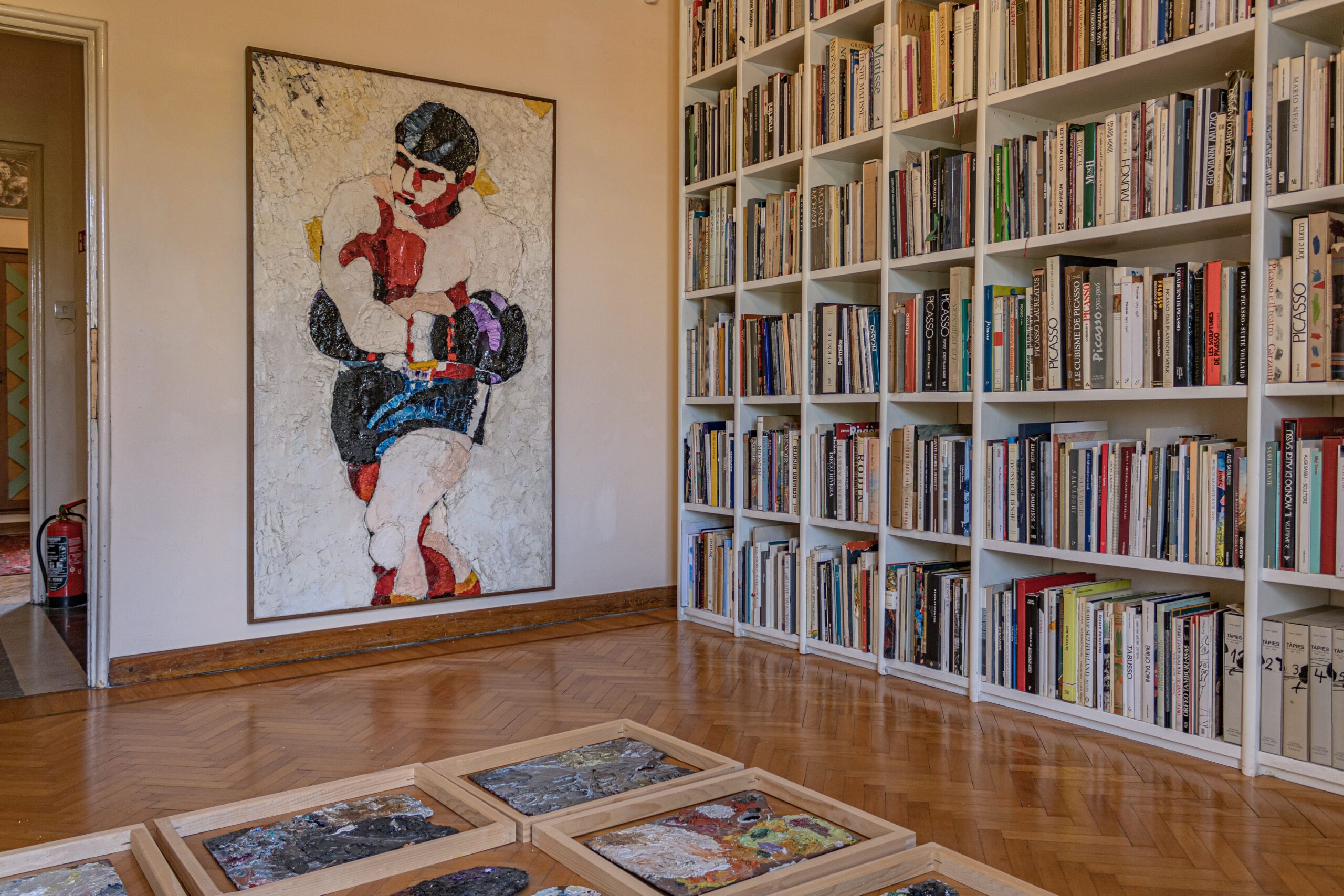 Casa Testori interno pugile